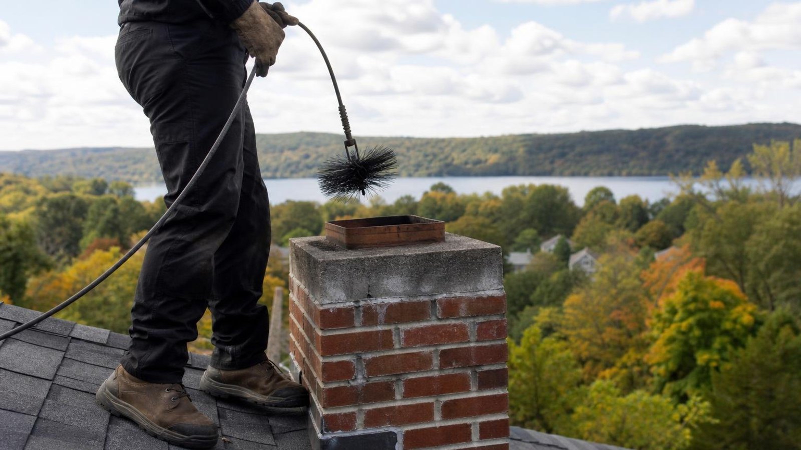 Local chimney sweep & inspection for Montville homes